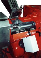 detail of forced feed roller